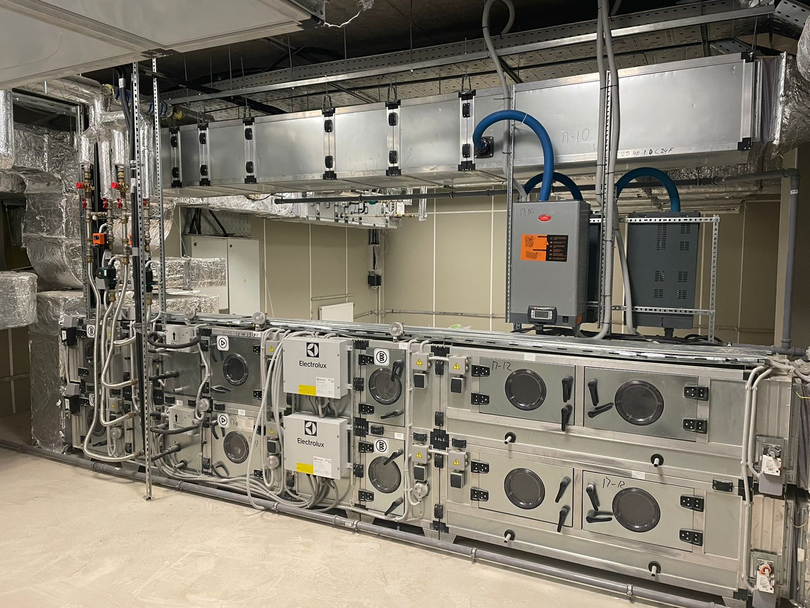 Строительство областной клинической больницы, Московская область, г. Истра, ул. Спортивная