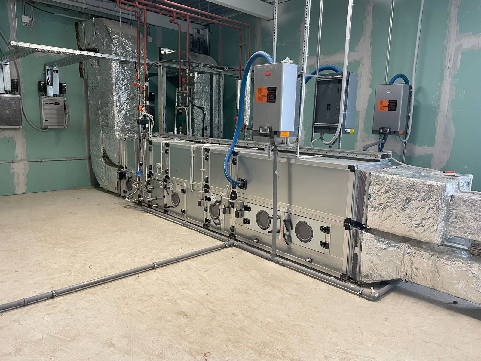 Строительство областной клинической больницы, Московская область, г. Истра, ул. Спортивная