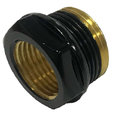Переходник SCHLOSSER 3/4 вн на 1/2 вн черный Ral 9005