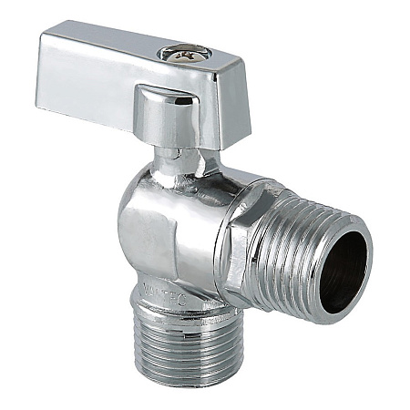 Кран шар. Valtec VT.392.N.05 угловой 1/2&quot; х 3/4&quot; для подключения сантехприборов (14/68)
