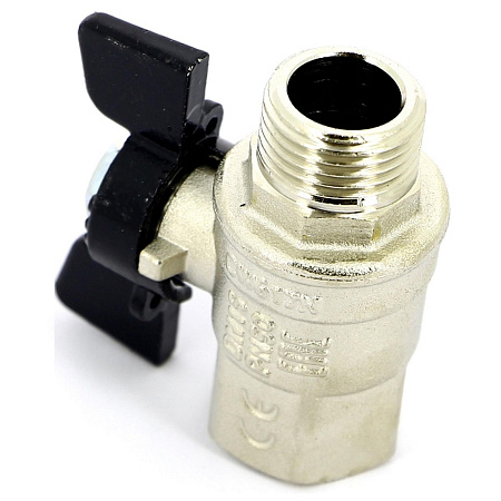 Кран BUGATTI НН 1/2&quot; бабочка OREGON серия 327, полный проход