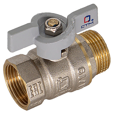 Кран шар. для воды 3/4&quot; г/ш бабочка CTM СТАНДАРТ CWFMB034