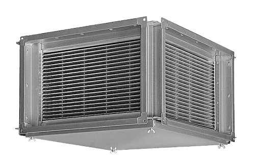 Пластинчатый рекуператор ZRP 400x200