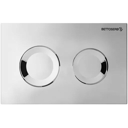 Инсталляция BETTOSERB SAVA FIX SLIM, клавиша смыва COOL, хром. глянец, SET40006469