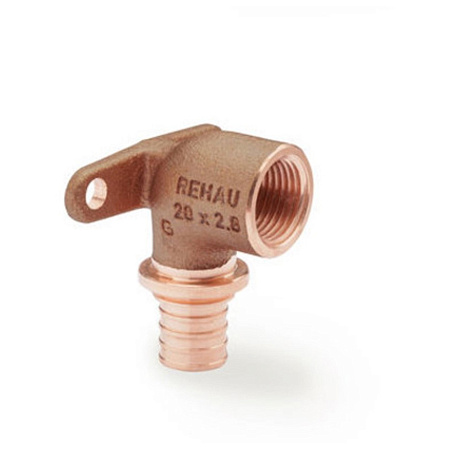 Угольник REHAU настенный ВР 25-3/4&quot; RX+ , бронза