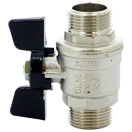 Кран BUGATTI НН 3/4&quot; бабочка OREGON серия 327, полный проход