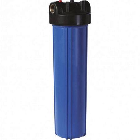 Корпус Акватек Big Blue 20&quot; для хол. воды, синий (кронштейн, без ниппелей) 1&quot;, 0-25-3051
