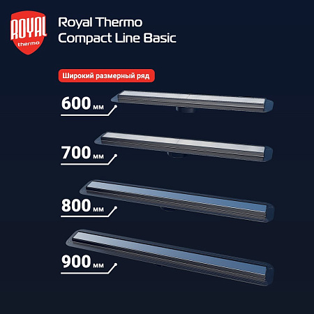 Лоток душевой Royal Thermo с сухим затвором Compact Line Basic 900