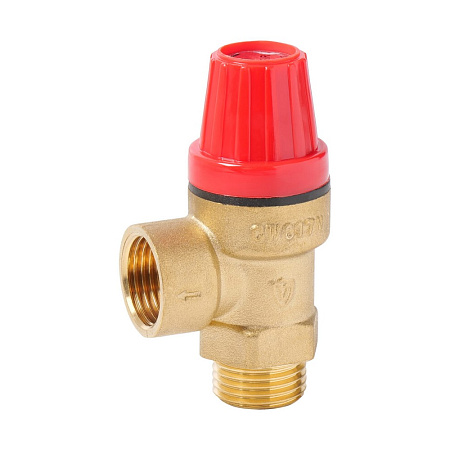 Клапан VIEIR предохранит. 1,5 БАР 1/2&quot; ВРх1/2&quot; НР (100/1) VR33FMK-1,5